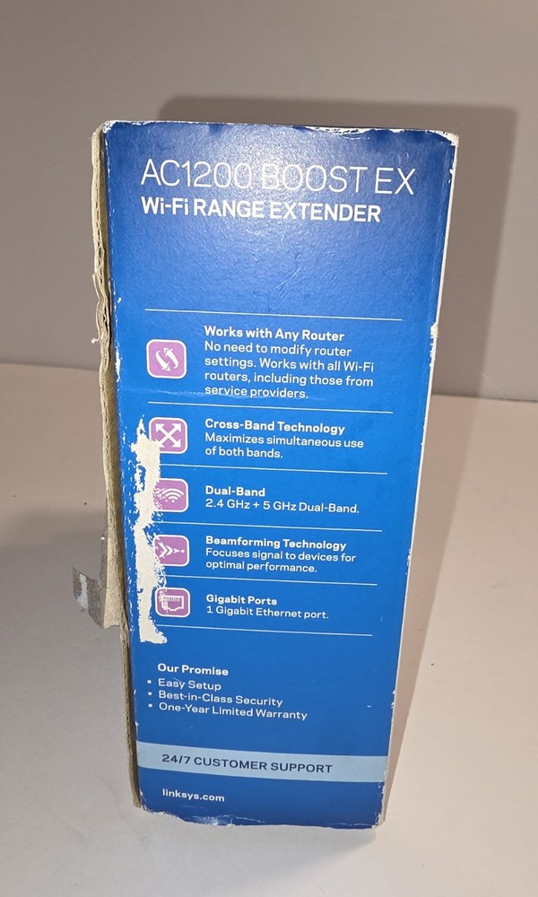 Linksys - RE6400 - Boost Ex Wi-Fi Range Extender
