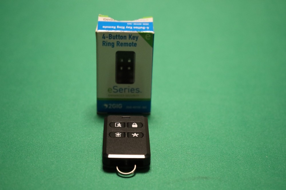 2Gig 4-Button Key Ring Remote (2Gig-Key2E-345)