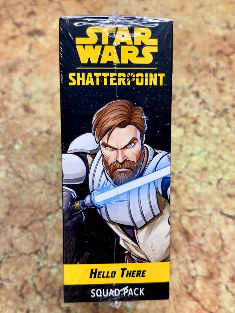Star Wars Shatterpoint Hello There Squad Pack General Kenobi Commander Cody NEW