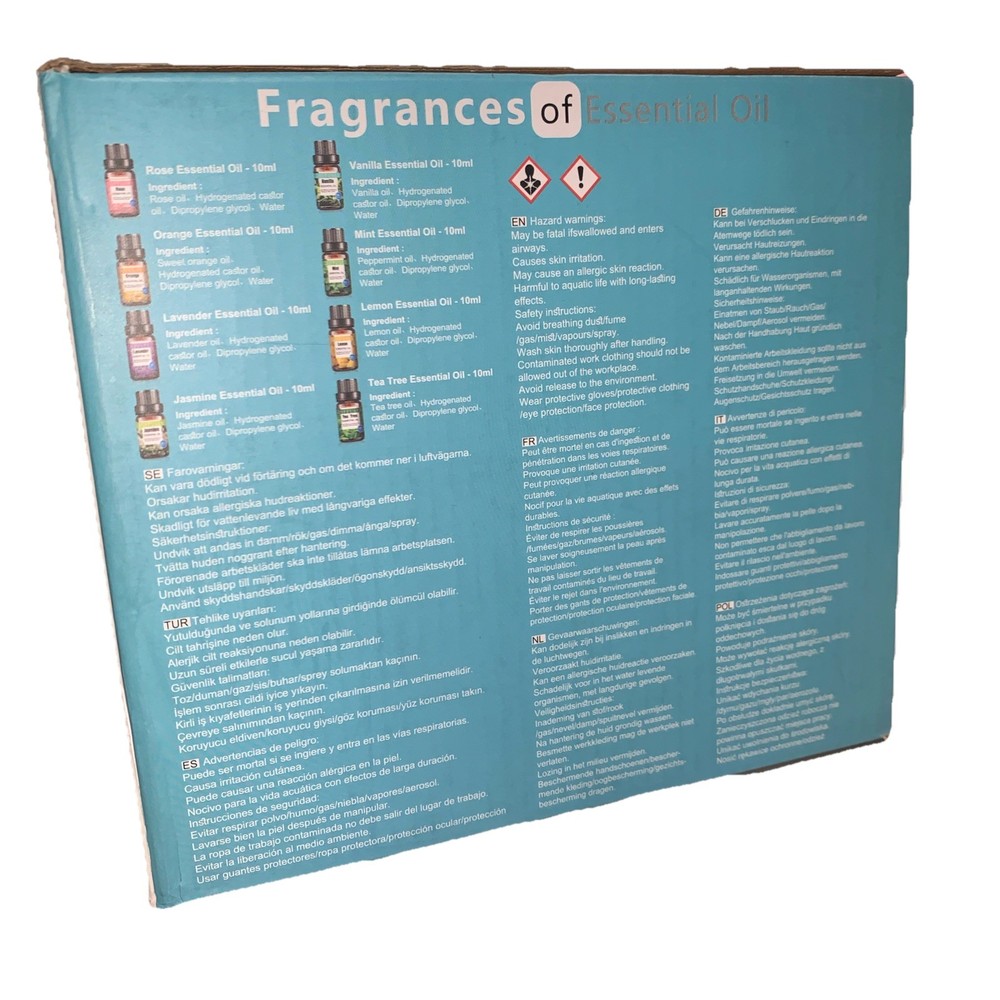 Essential Oil Diffuser for Home: 500ML Aroma Diffuser