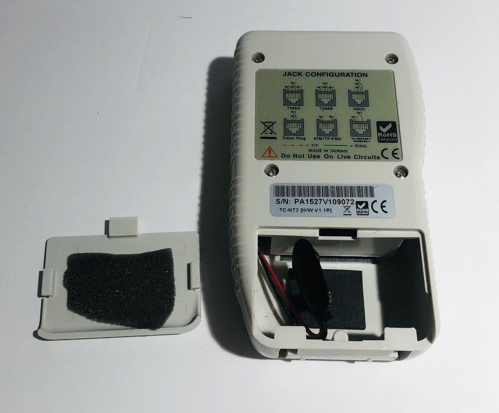 TRENDnet TC-NT2 Network Cable Tester Tone Generator & Remote Terminator Tested