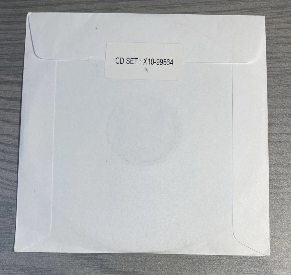 Microsoft IntelliType Pro 5.2 Keyboard Software Disc -No Key Code -Imperfections