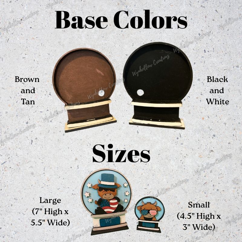 Christmas Gingerbread man Interchangeable Snow Globe