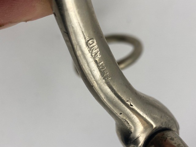 Vintage Pelham Bit 5" Made in England