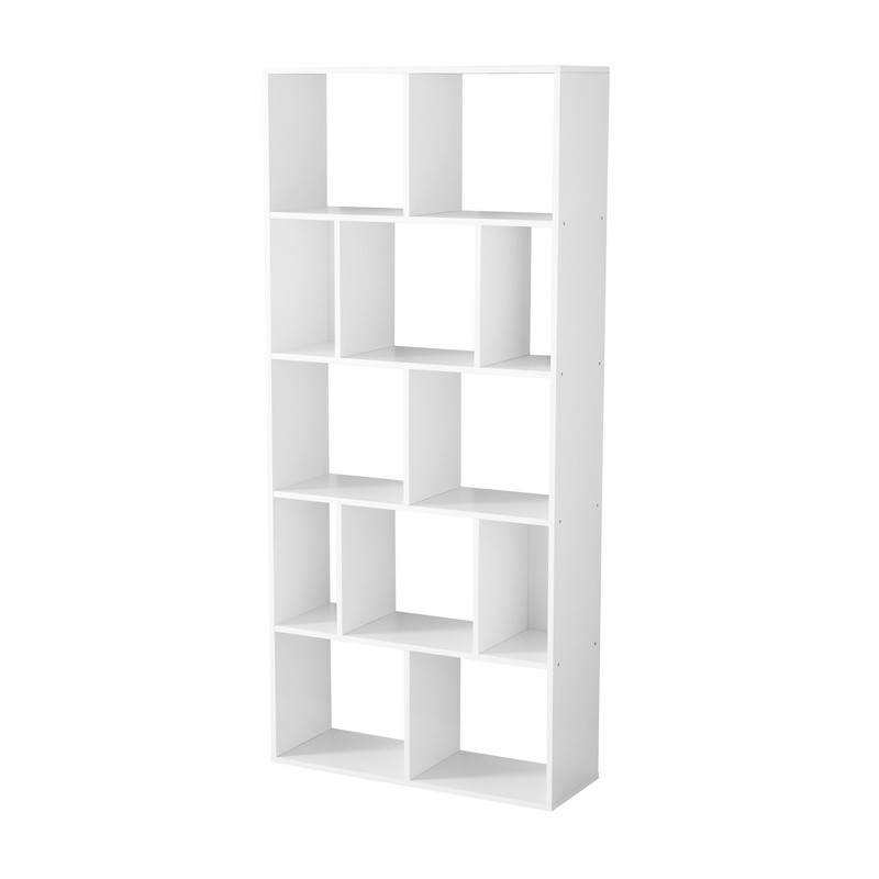 Modern 12-Cube Bookcase Vertical Shelving Storage Unit Open Back Organizer New