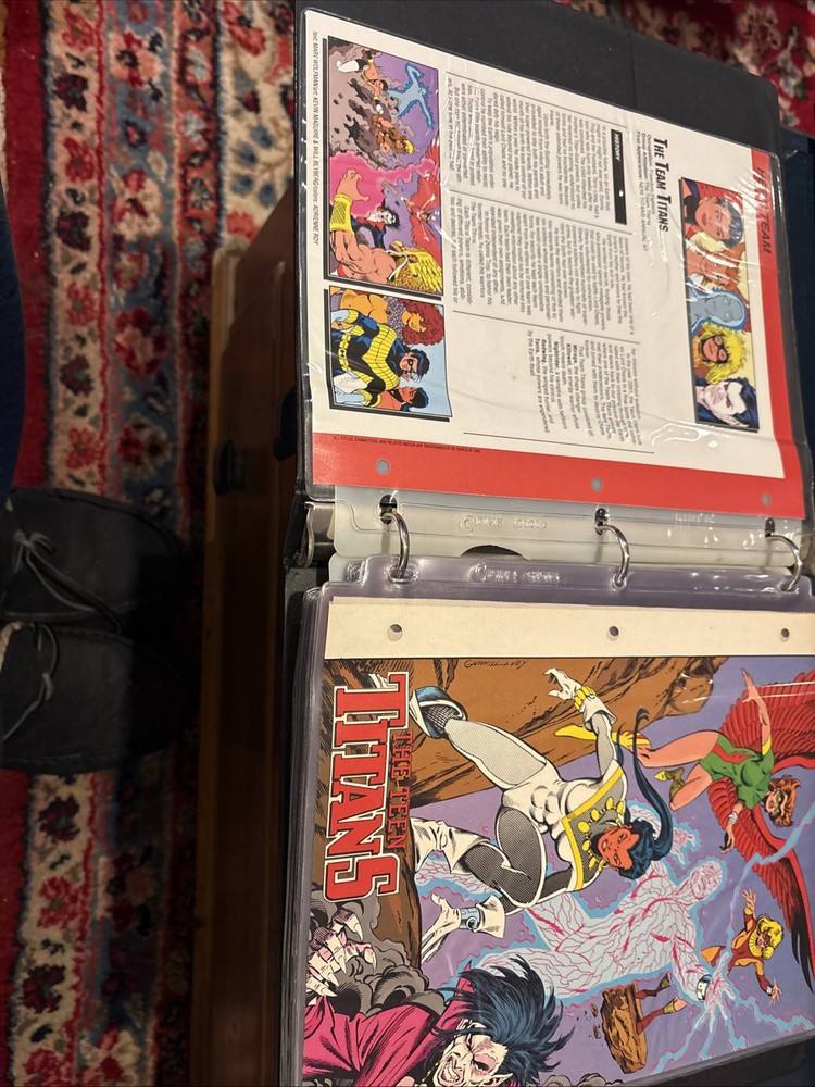 Comic Book Bio Binders