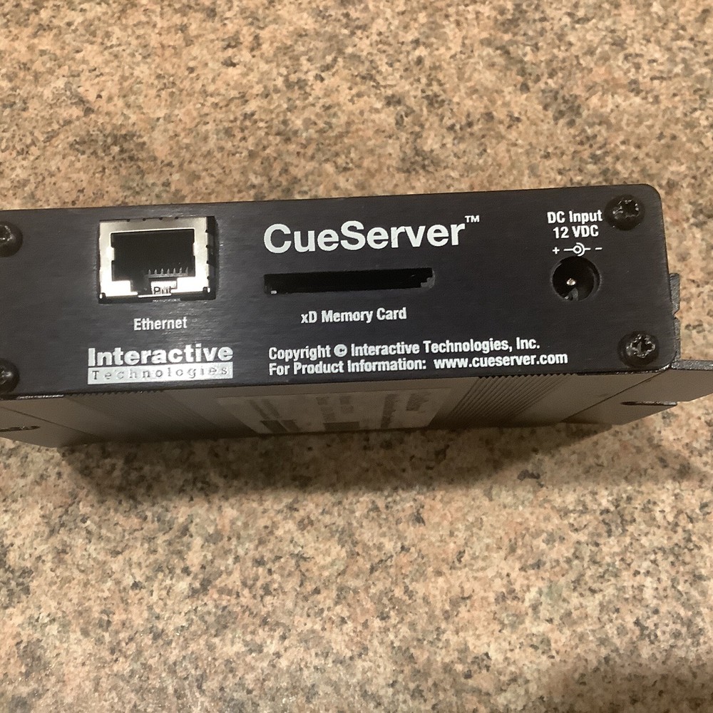 CueServer Web-Enabled Show Playback Processor CS-810