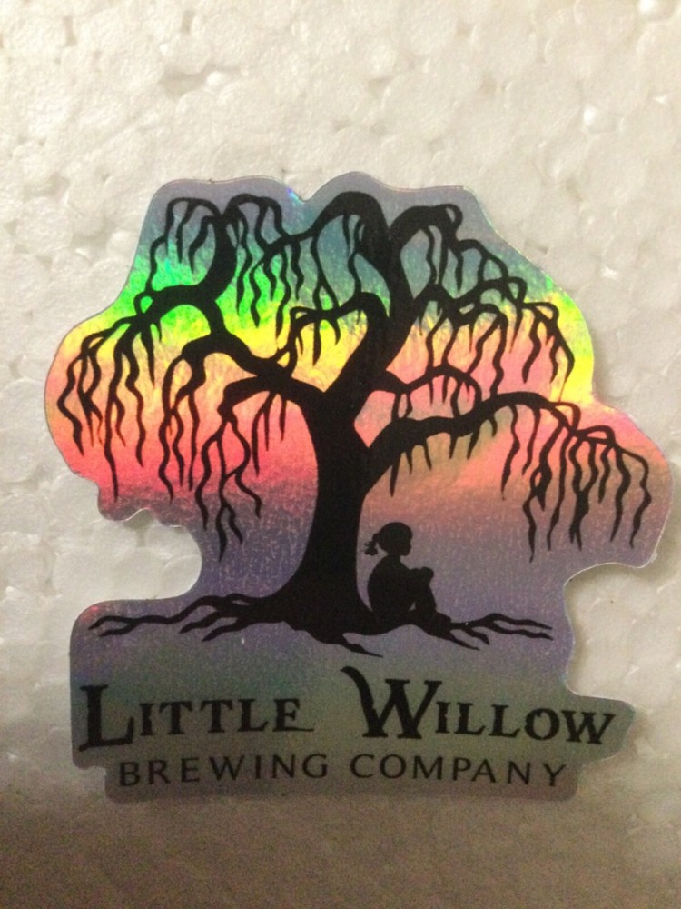 Little Willow Brewing Company Iridescent Beer Sticker