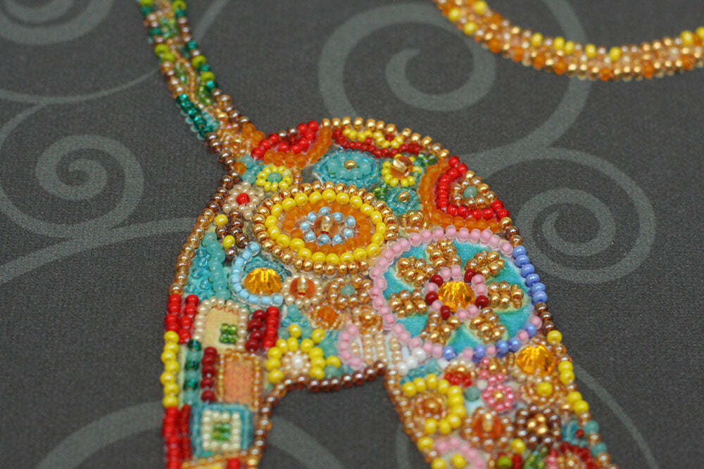 Abris Art Bead Embroidery Kit - Kitty AB-791