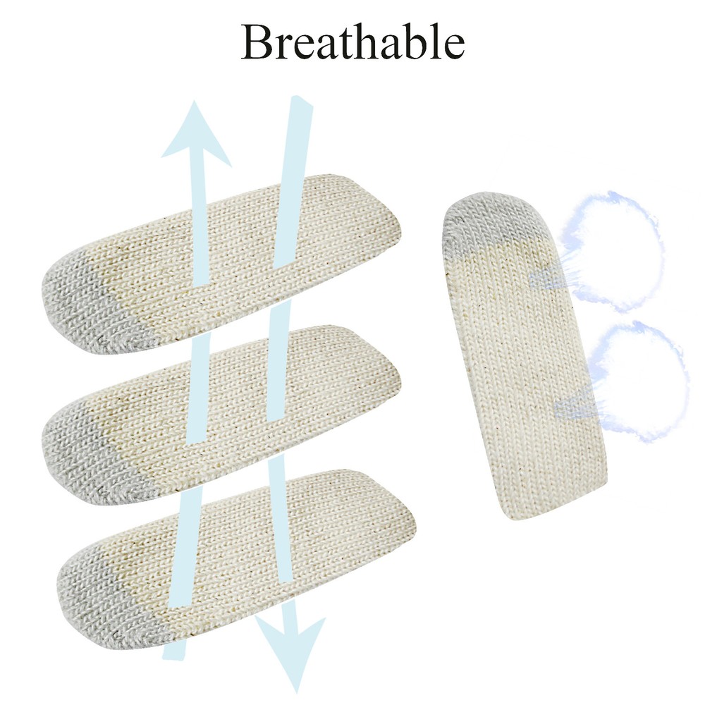 EvridWear Touchscreen Cotton Elastic Blend, Thumb Protector (1 Packs/10 Total)
