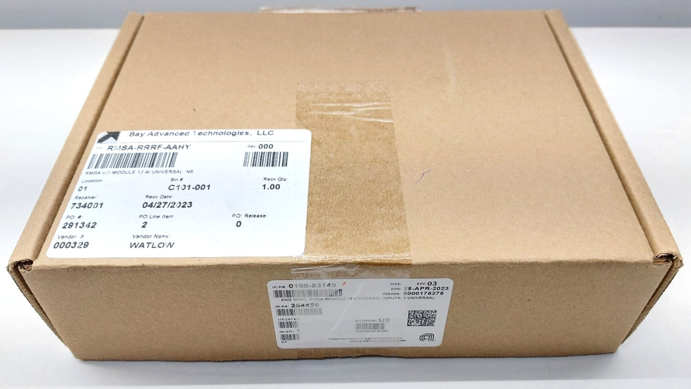 Watlow Eng Spec RMSA Module 12 Universal Input 3 Universal Output RMSA-RRRF-AAHY