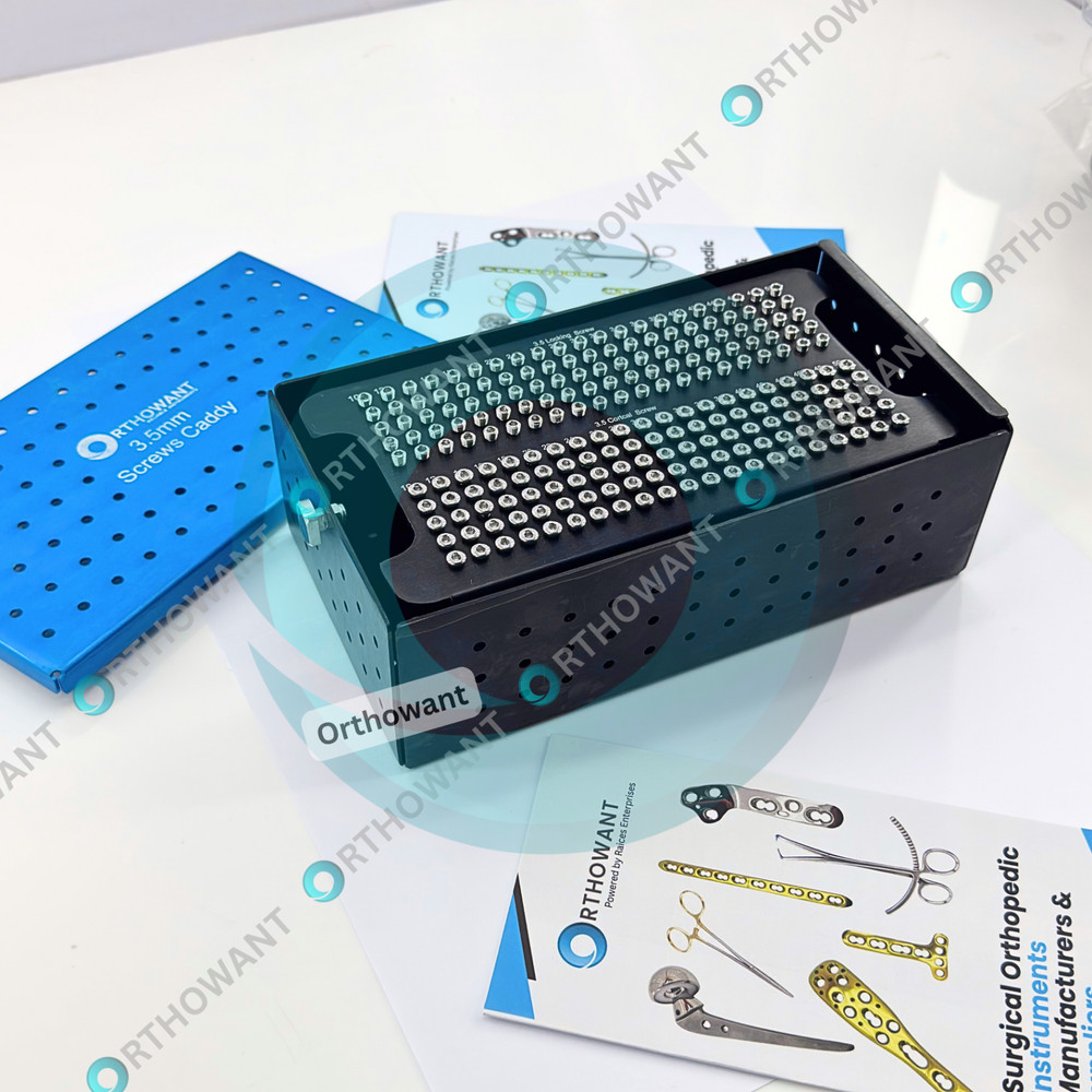 3.5mm Self-Tapping Cortical & Locking Bone Screws Kit with Sterile Screw Box