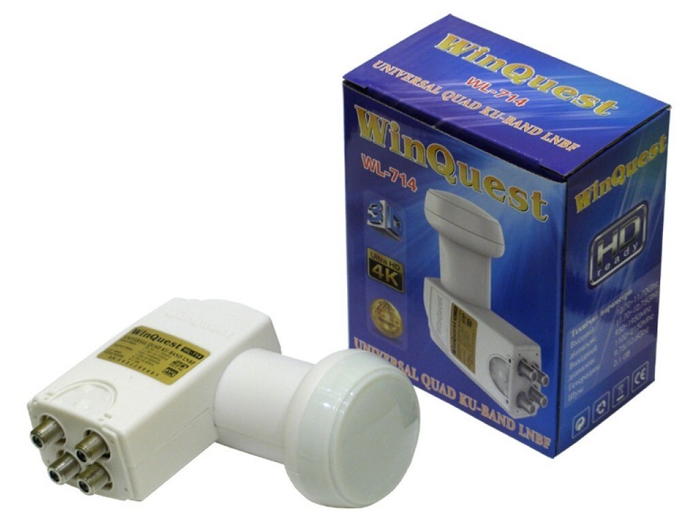 OCTO 8 outputs Universal Satellite LNB Downconverter