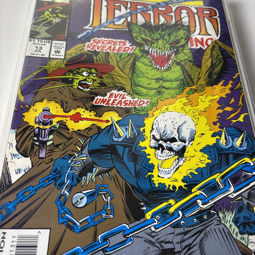 Terror Inc. #13 (Marvel Comics 1993) Secrets Revealed Ghost Rider App