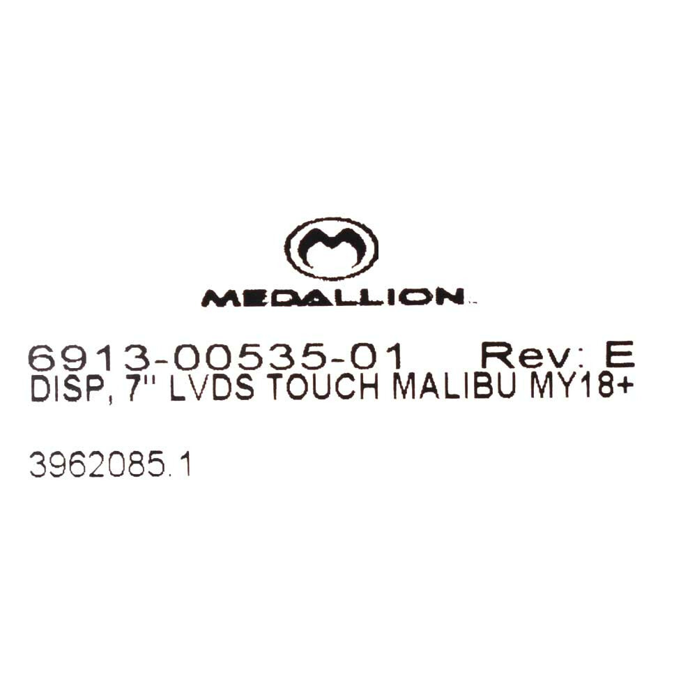 Medallion Boat Command Display 6913-00535-01 | Malibu Touch Screen