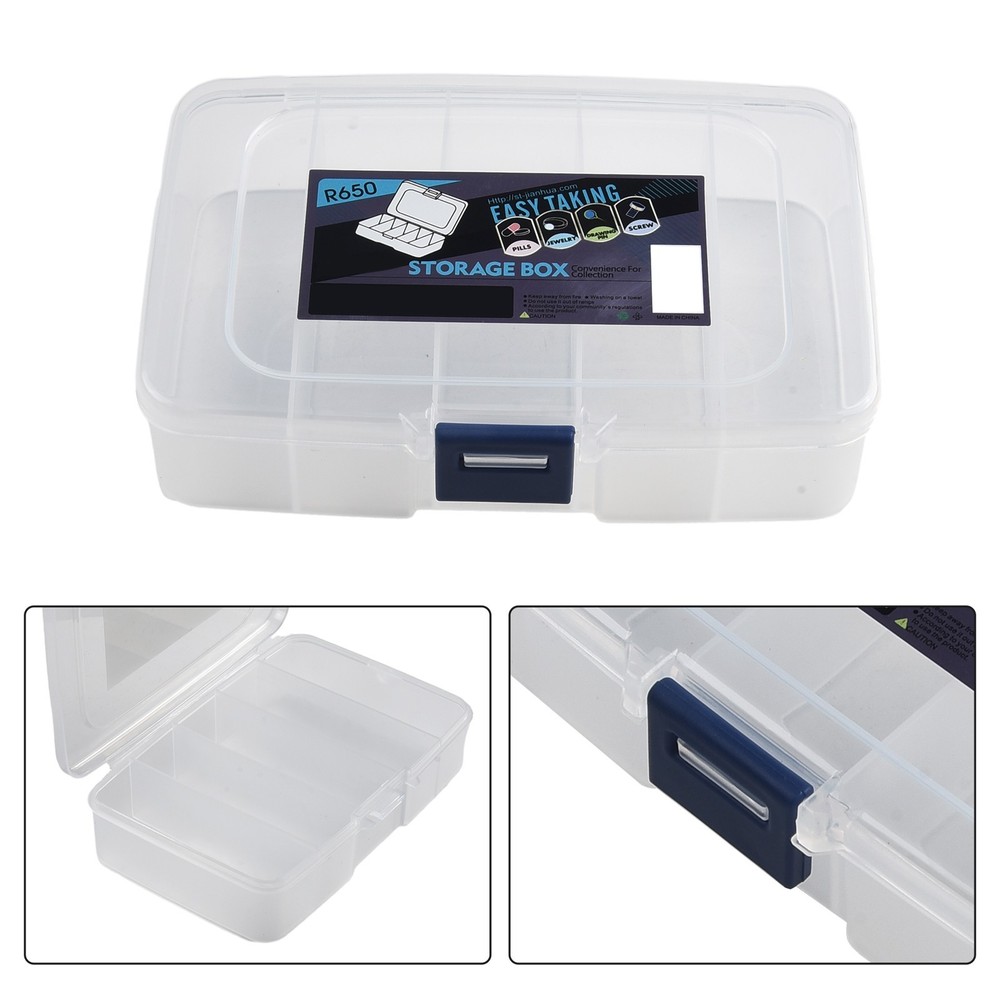 Tool Screws Box Case Box Craft Organizer PP Plastic Small Part Container