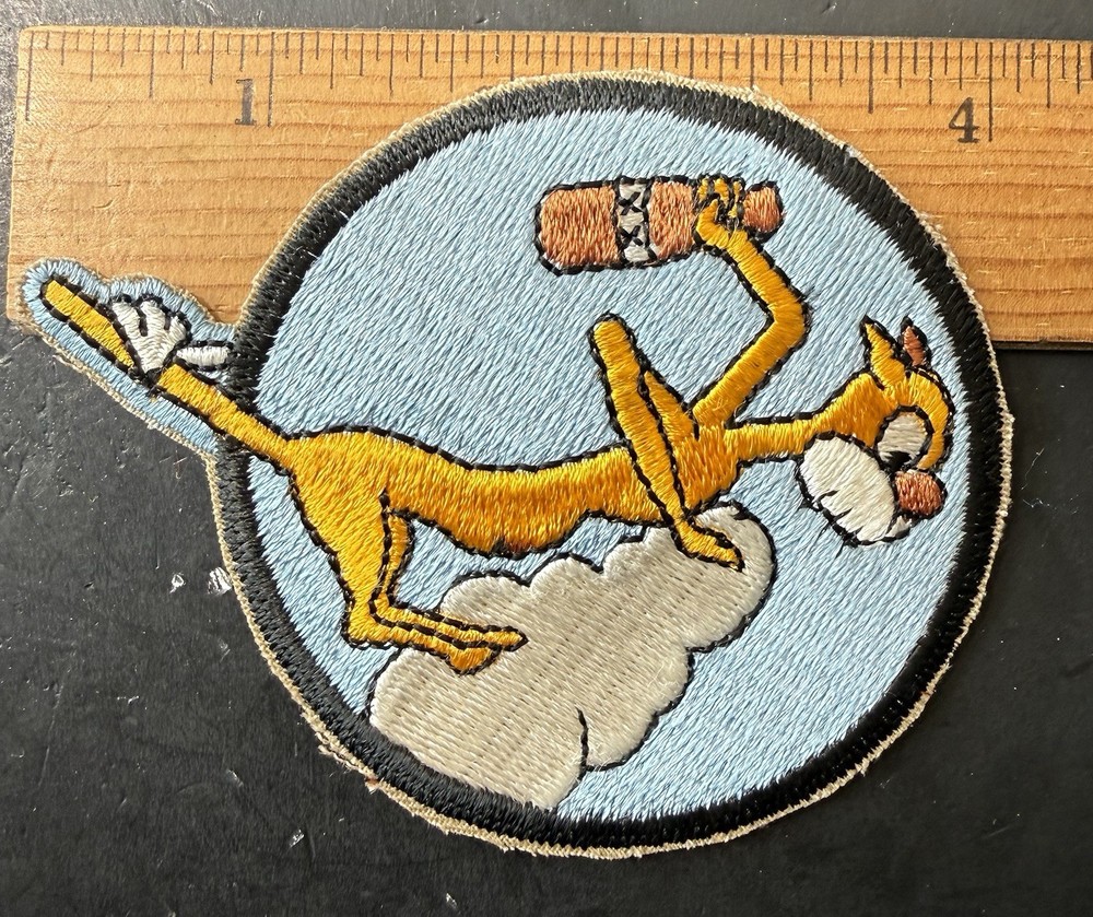 US Navy Fighting Squadron VF-9 HELLCAT Patch (Inactive Unit) b5