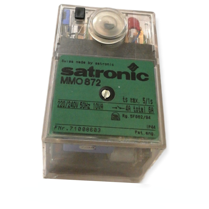 SATRONIC RELAY ELECTRONIC CONTROL UNIT IGNITION MMO 872 BOILER