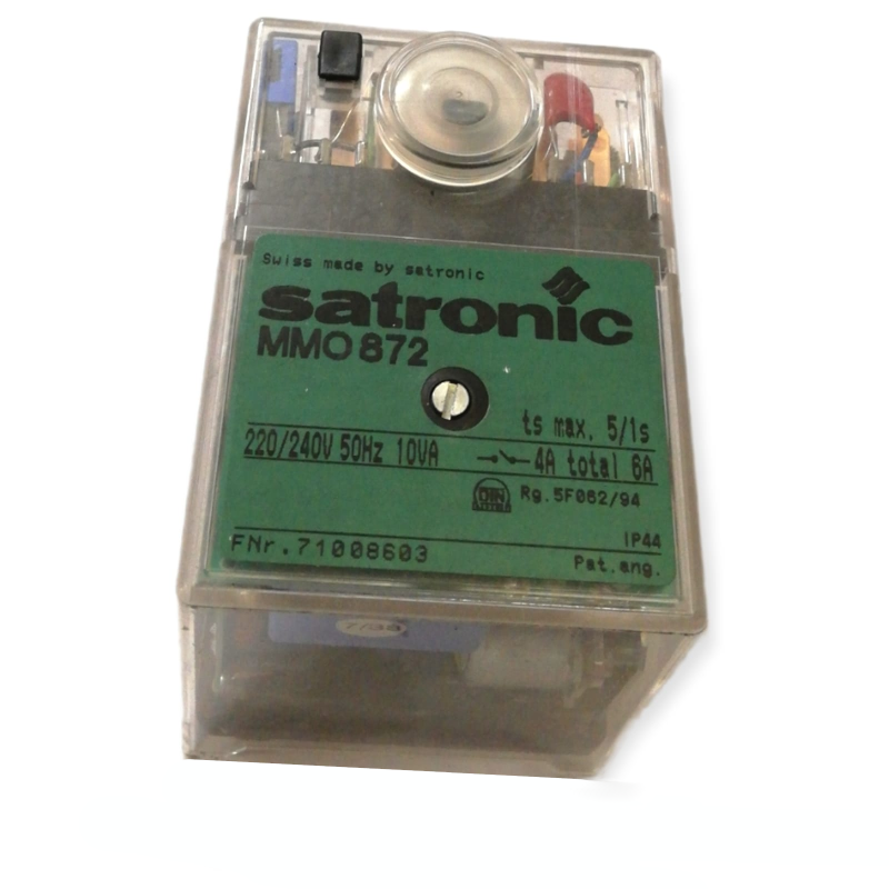 SATRONIC RELAY ELECTRONIC CONTROL UNIT IGNITION MMO 872 BOILER