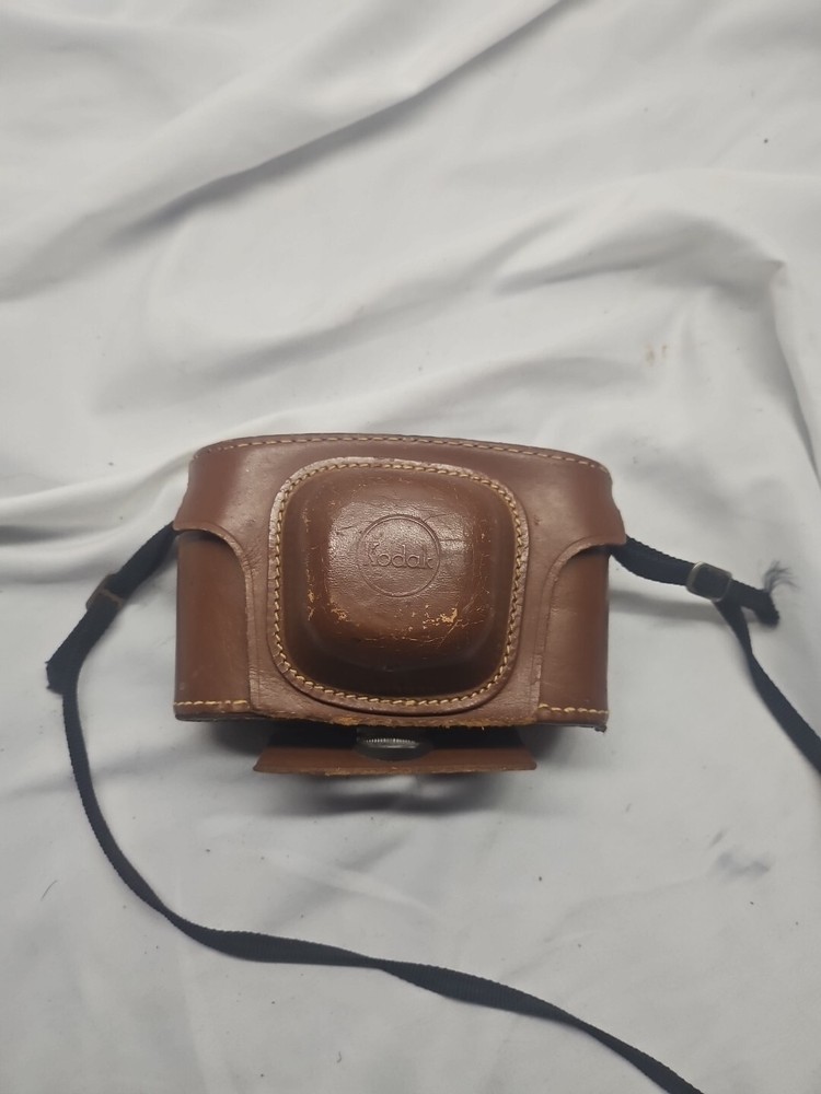 KODAK PONY 135 MODEL C CAMERA WITH CASE AND STRAP