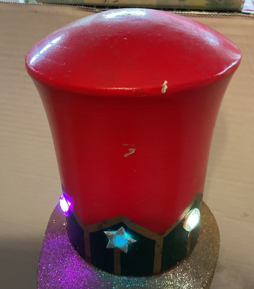 36 in. Nutcracker with Multicolor LED Lights 3’ Christmas Decor Classic Cool