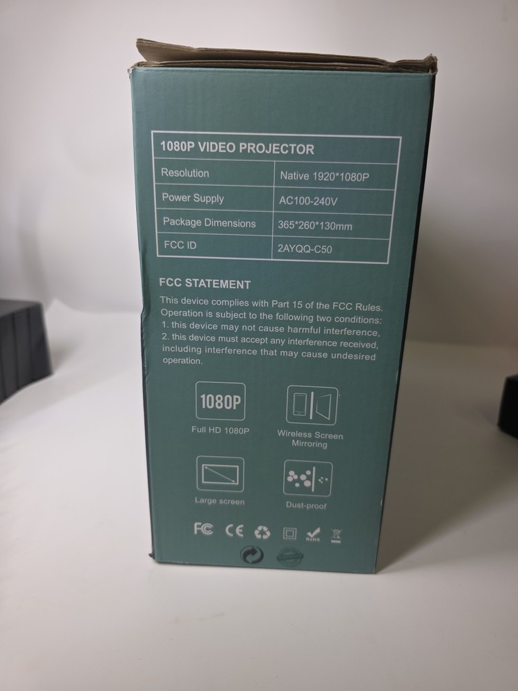 Video Projector 1080p