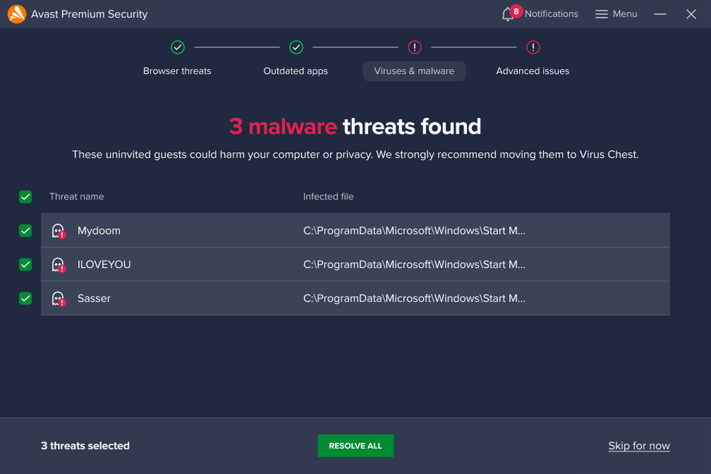 Avast Premium Security Multi-Devices 10 Devices 1 Year - 5 Minute EMAIL Delivery