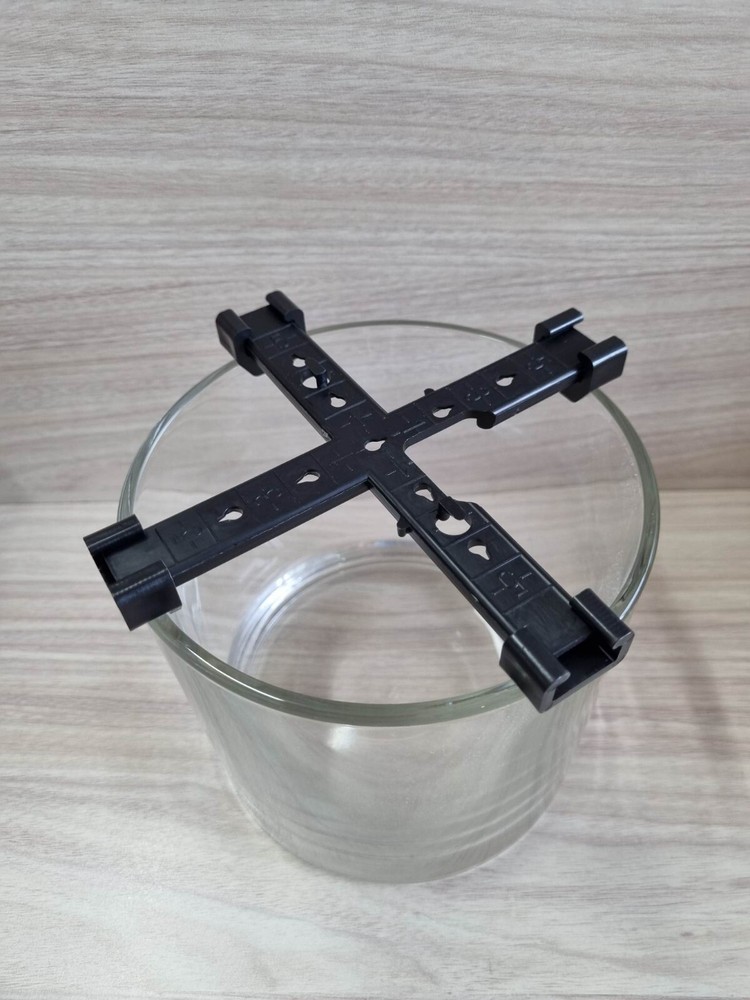 Universal Wick Holders - Adjustable Centering Device for Candle Makers - 20 pack