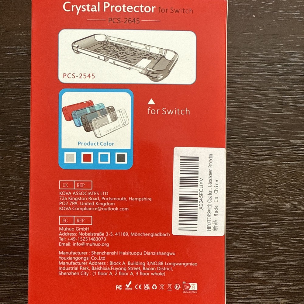 Heystop Crystal Protector For Switch