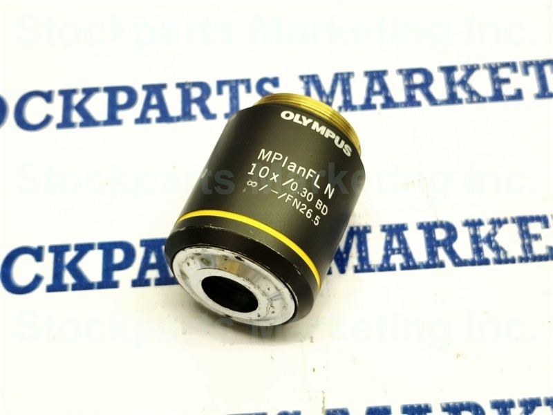 Olympus 10X/0.30 BD MPlanFL N  Microscope Objective Lens Fast Shipping