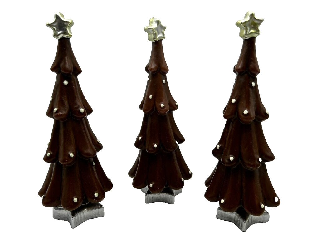 Christmas Tree Table Top Mantel Decoration Setting Set of 3
