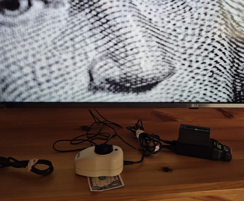 EVS Flipper Port Enhanced Vision System Portable Magnifier Low Vision