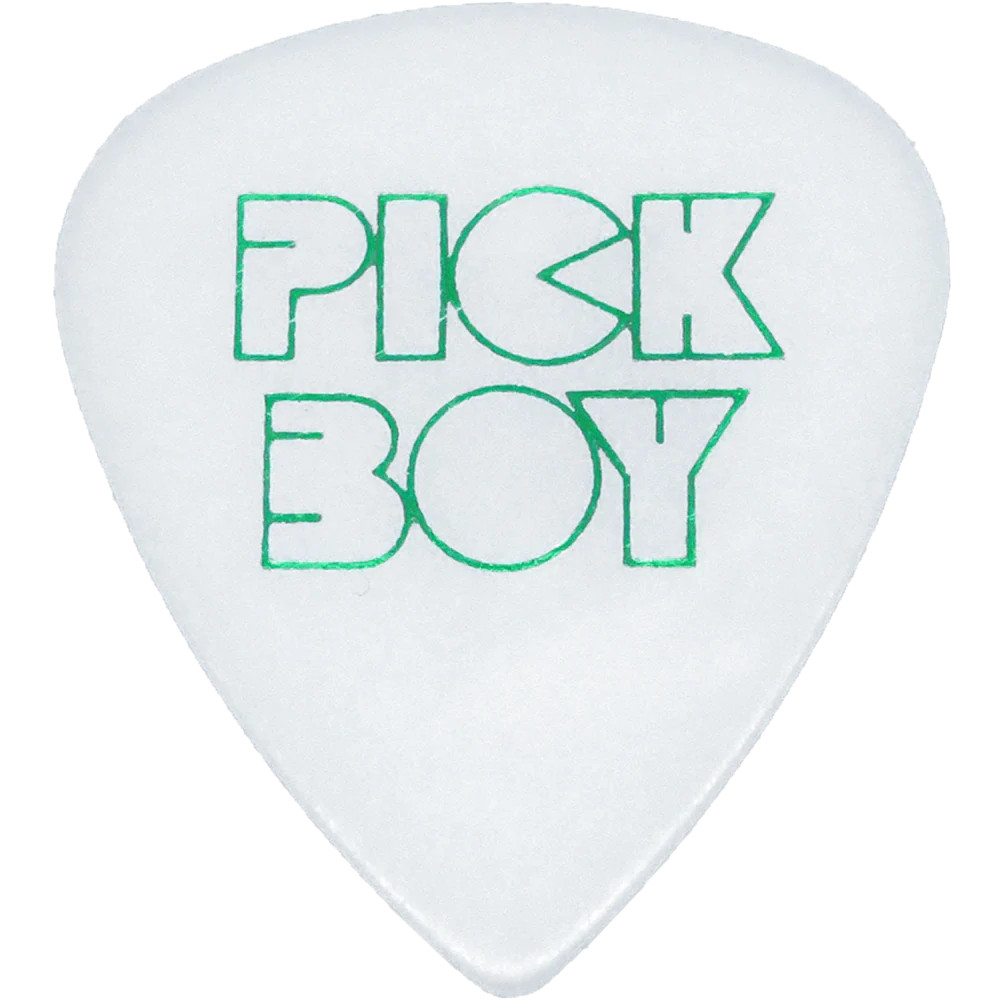 Pickboy PolyAcetal White Guitar Picks, 10-pack PB147PW