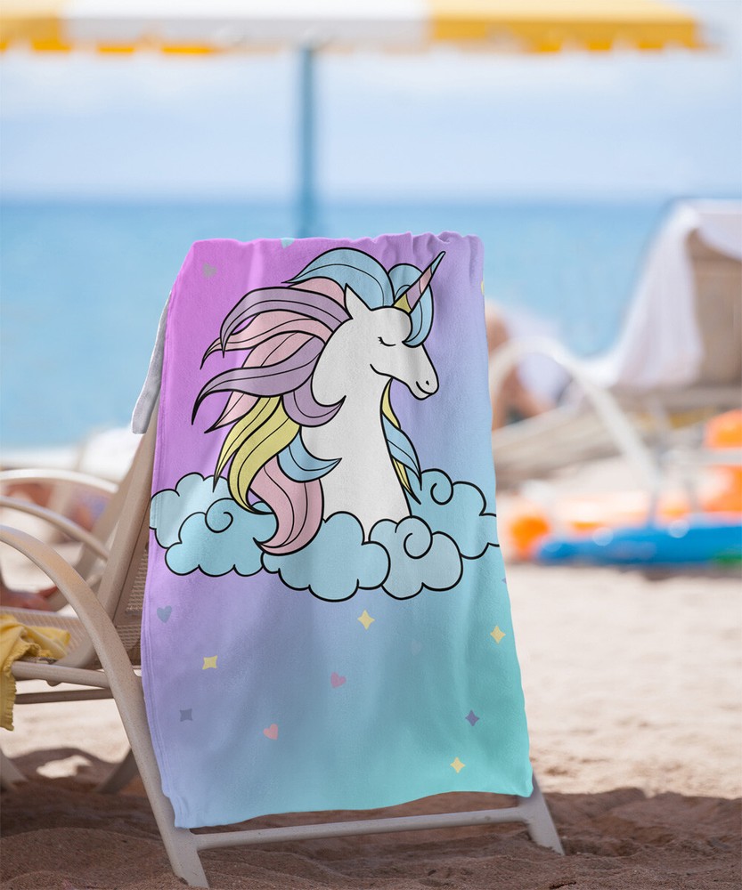 Believe in Magic Beach Towel 30"x60"