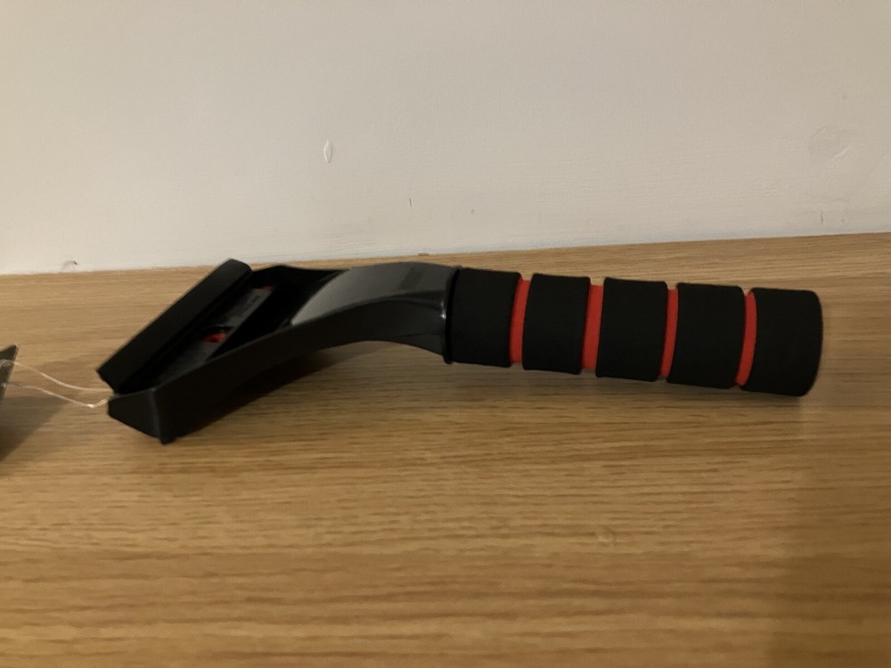 Ice Scraper With Squeegee Soft Grip Handle Car Windscreen Snow Wind Shield Frost