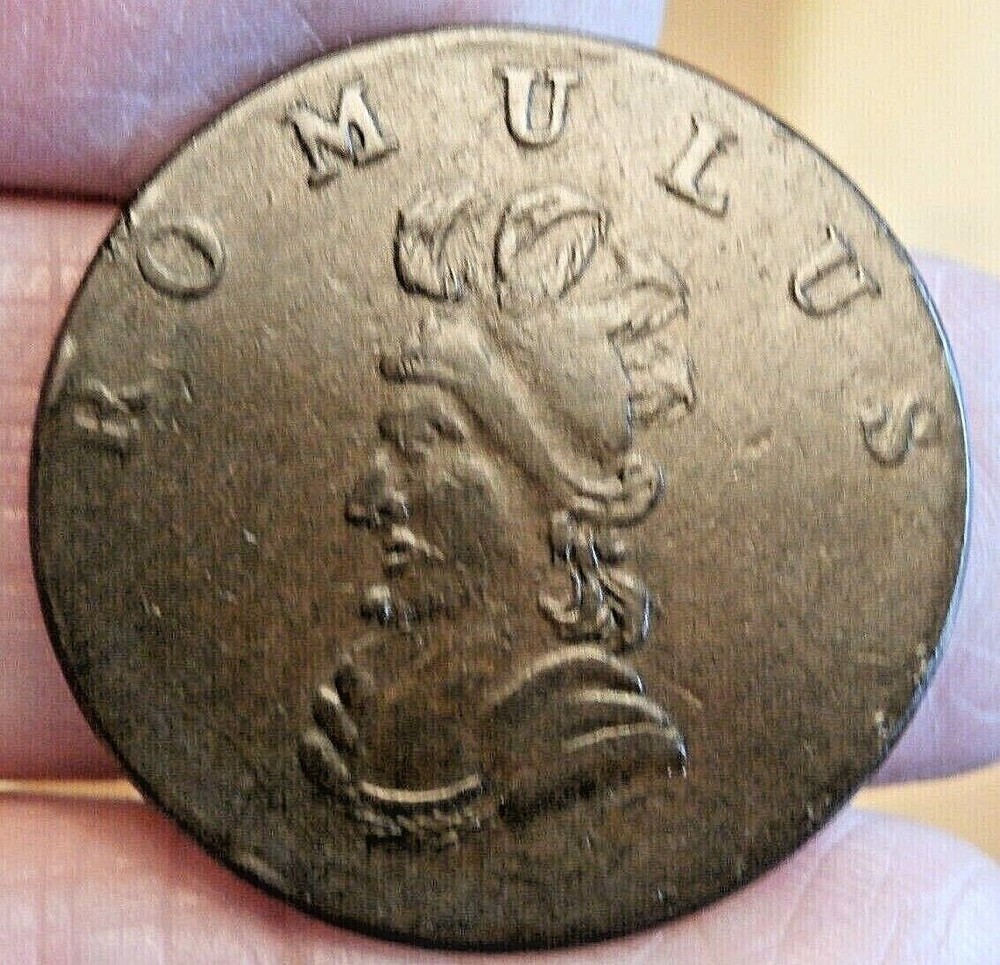 EVASION HALFPENNY ROMULUS / VIRTVS NVNQDEFICIT NICE S-687
