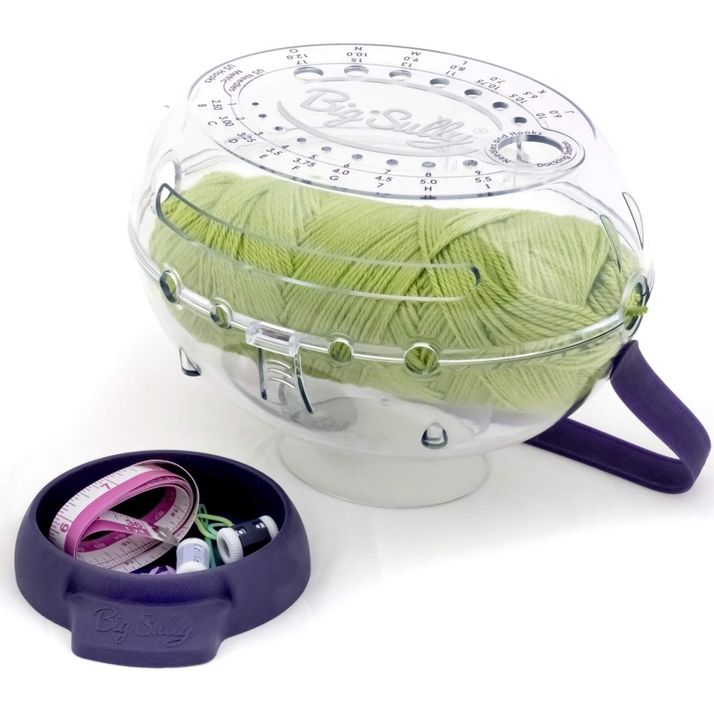 Big Sully Portable Yarn Holder Clear