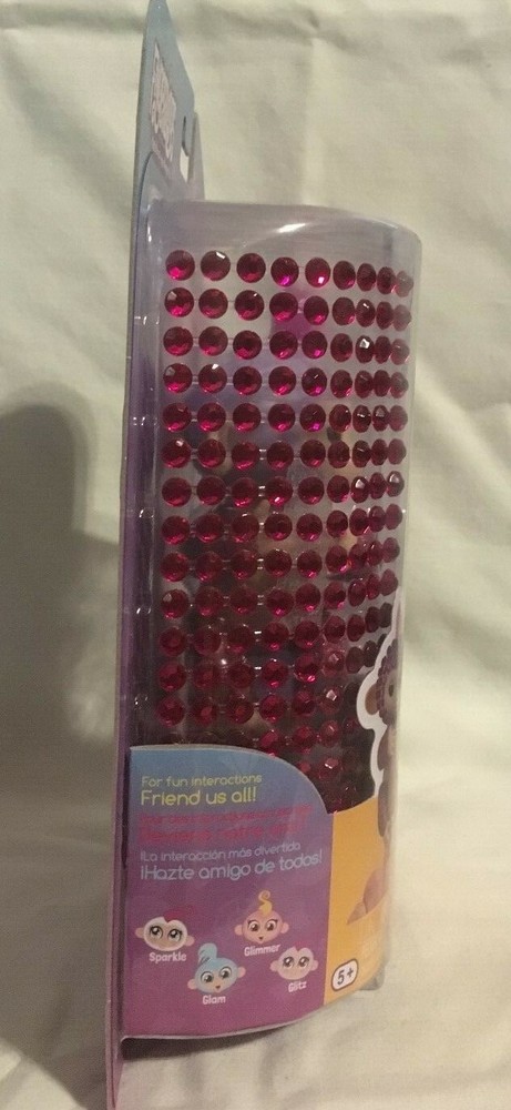 NEW WowWee Fingerlings 2019 GLITZ Bling Interactive Monkey Toy Limited Edition