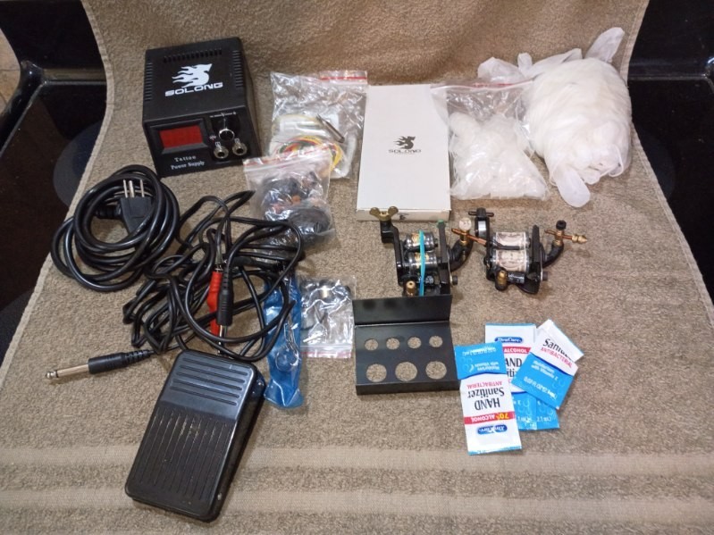 Solong Tattoo Kit With Pedal