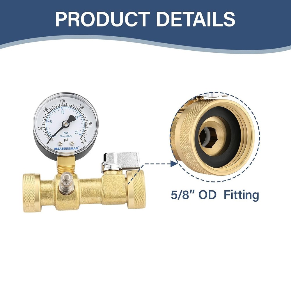 Versatile Air Over Water Testing Kit with Secure Connections and Durable Design