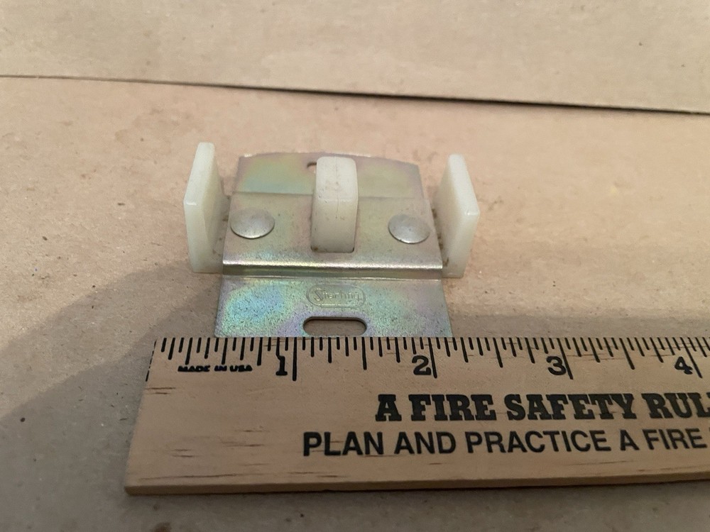 Vintage Sterling Floor Guide  Sliding Doors For 3/4" Doors NOS