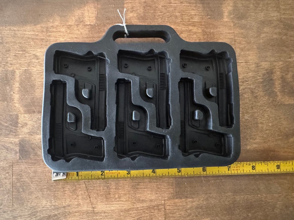 Silicone Gun Ice Cube Molds