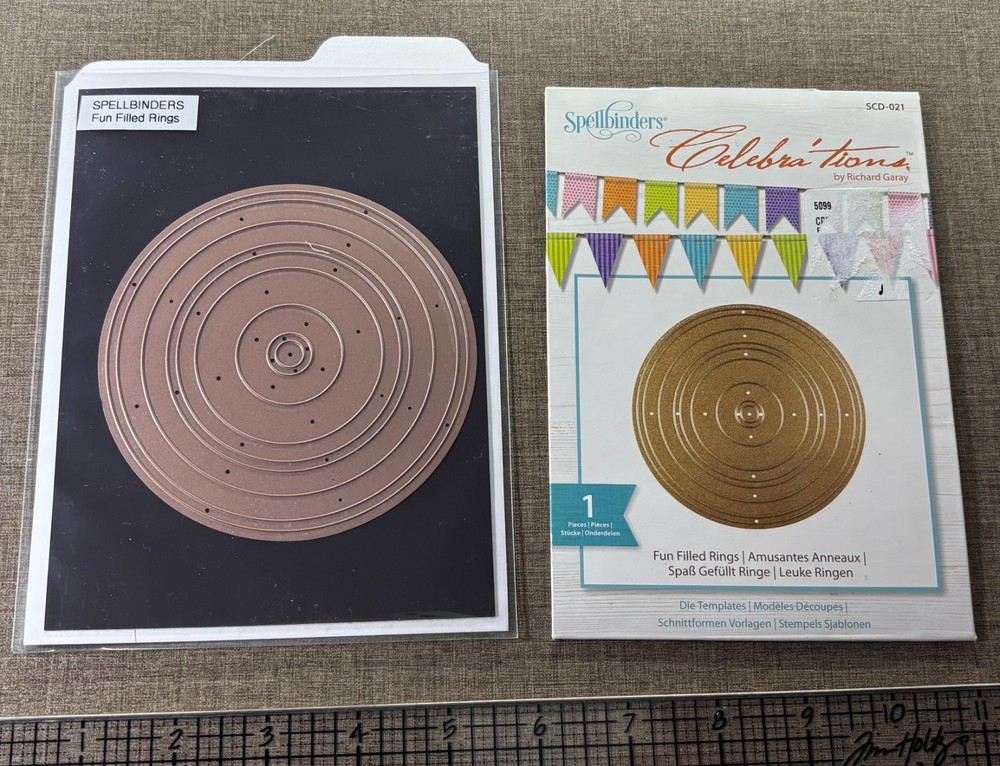 Spellbinders Fun Filled Rings Die