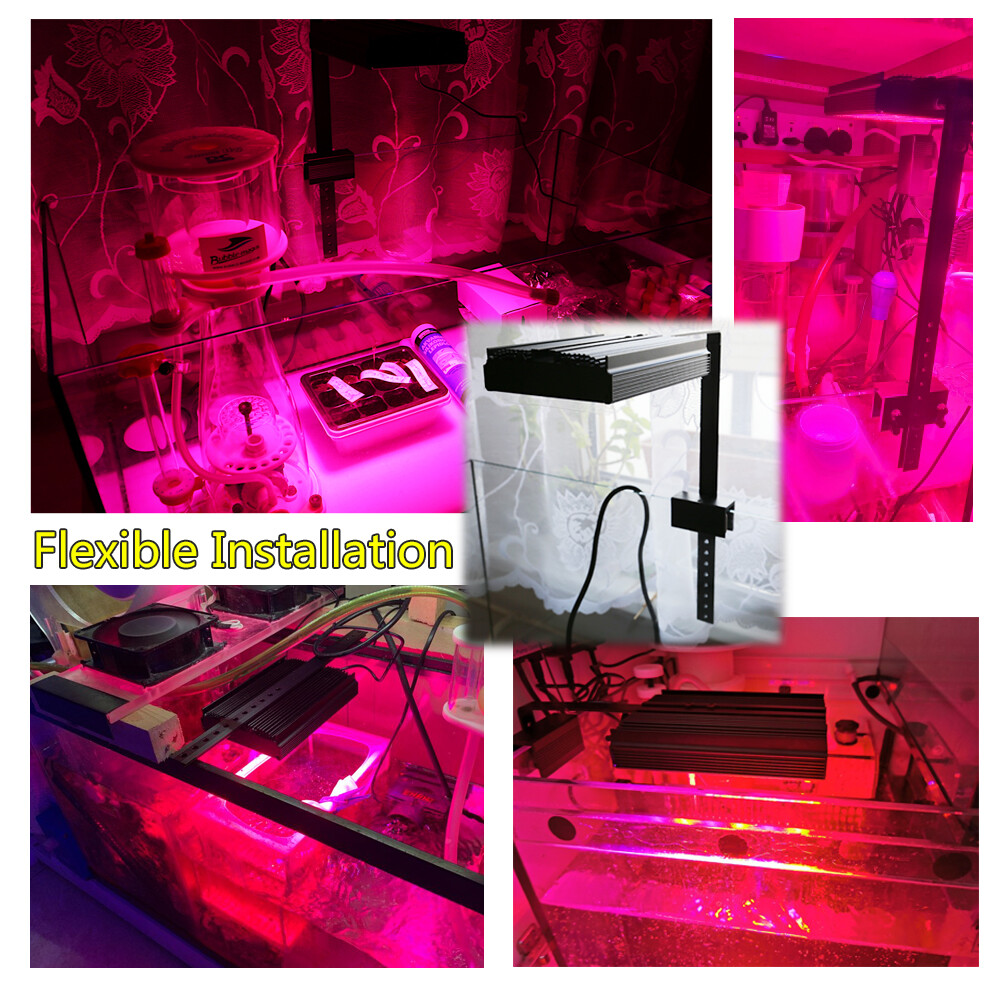 PopBloom LED Grow Light Full Spectrum Refugium Lamp for Algae Seaweed Filter