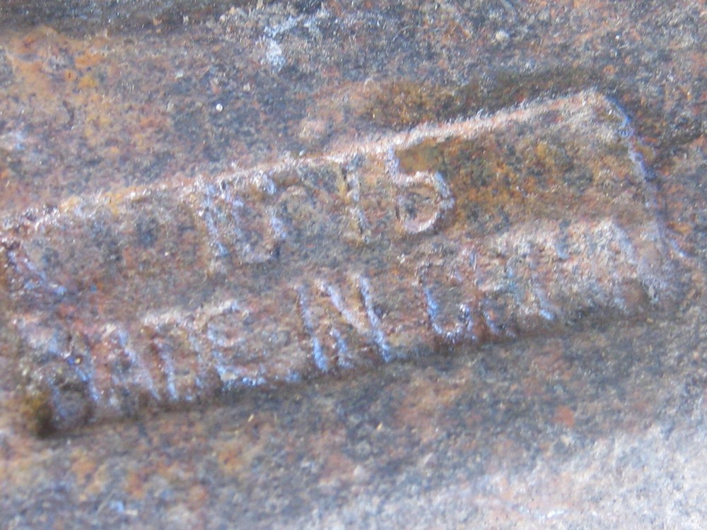 Antique Vintage Rusty Primitive Iron SLEDGE HAMMER head only 10 lbs