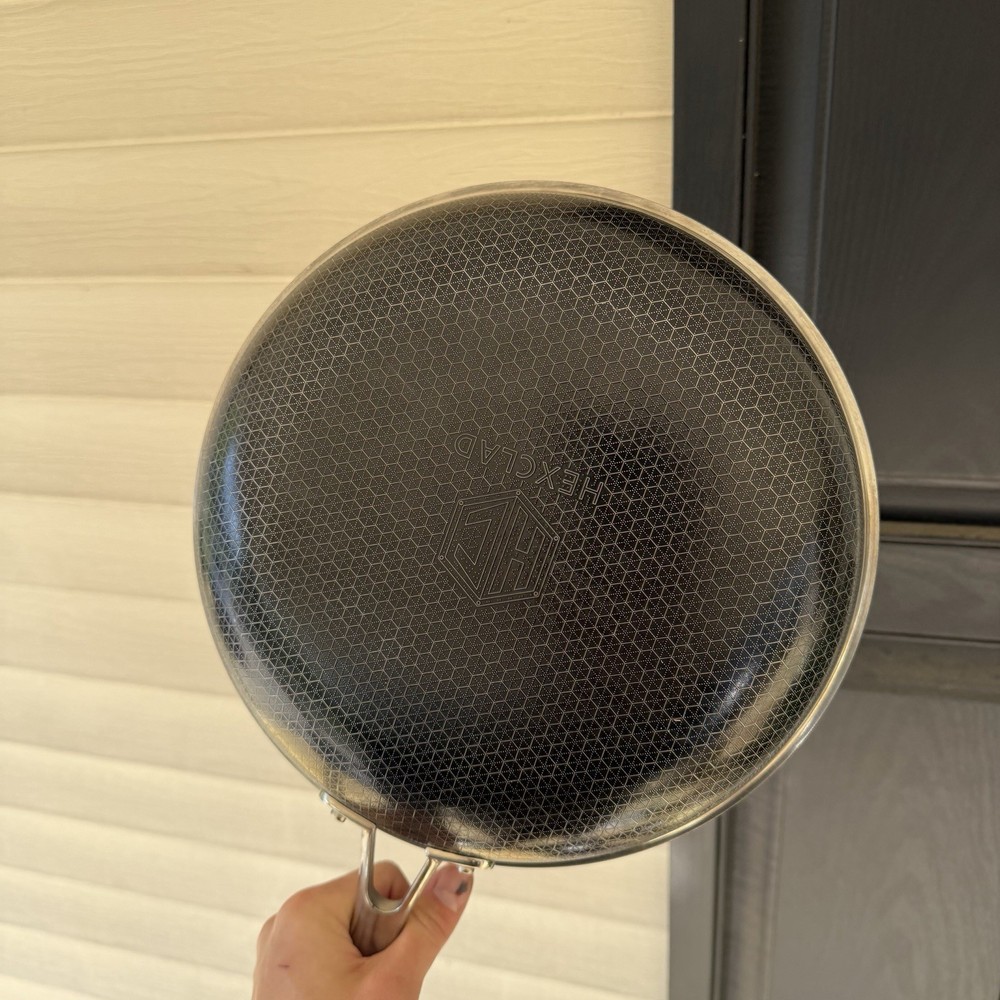 Hexclad Hybrid Cookware 8 Piece Set Preowned Great Condition