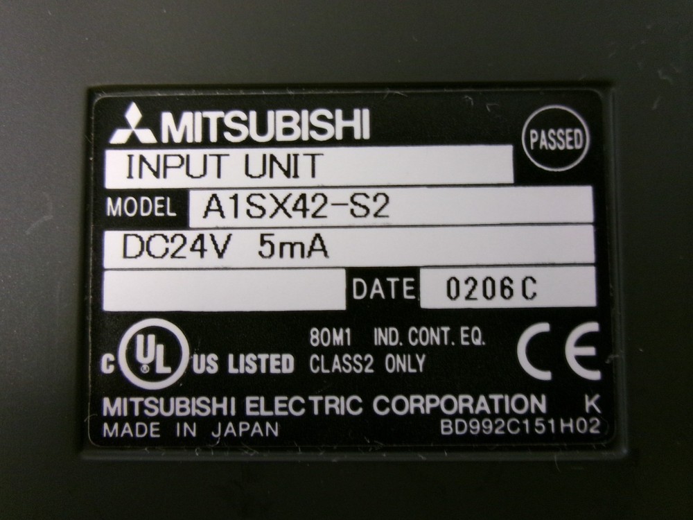 Mitsubishi A1SX42-S2 Input unit / With 30 Days Warranty