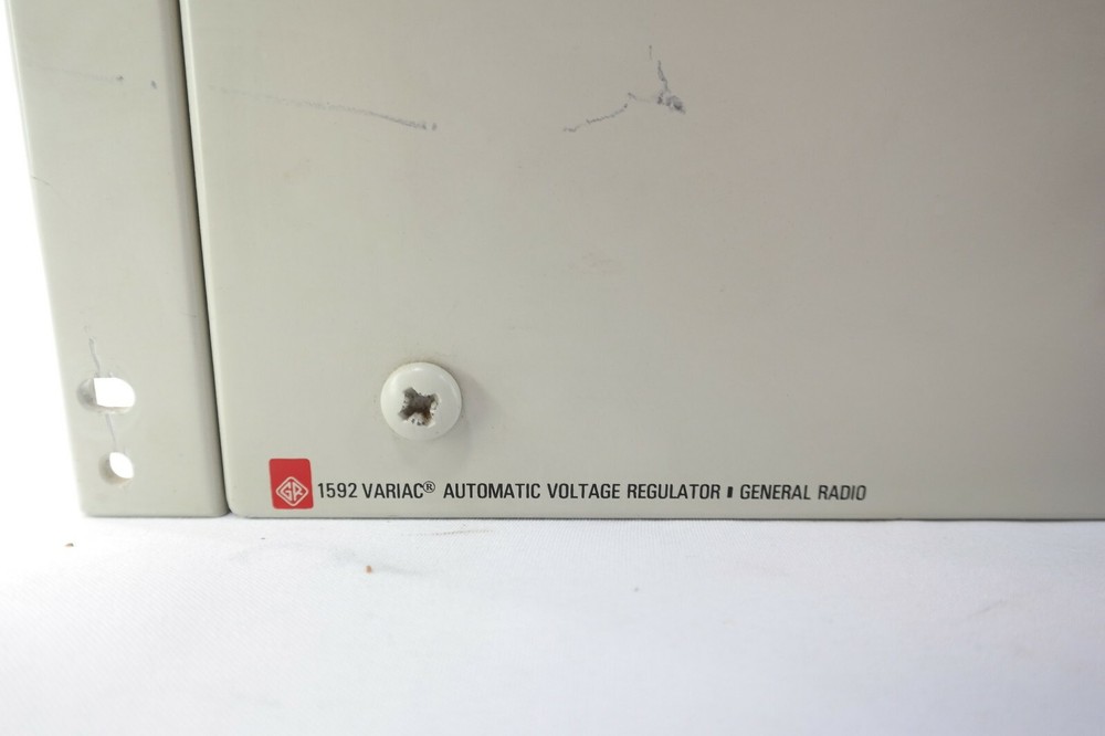 General Radio Variac 1592 Automatic Voltage Regulator T5