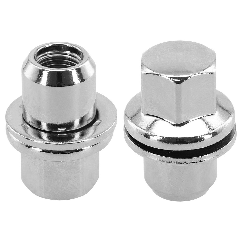Car Wheel Nut High Quality Practical Silver Solid Design 22mm Brand New
