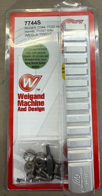 Weigand Combat Scope 77-44® Scope Mount Silver